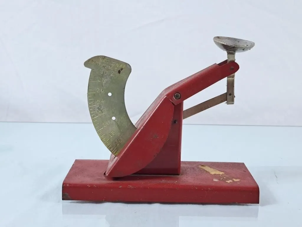 Vintage National Egg Scale