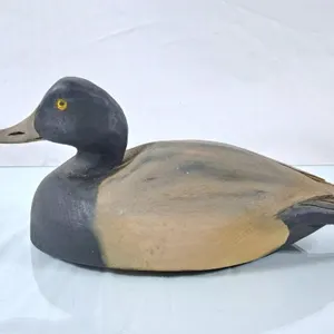 Vintage Handpainted T. Thomas Bluebill Duck Decoy