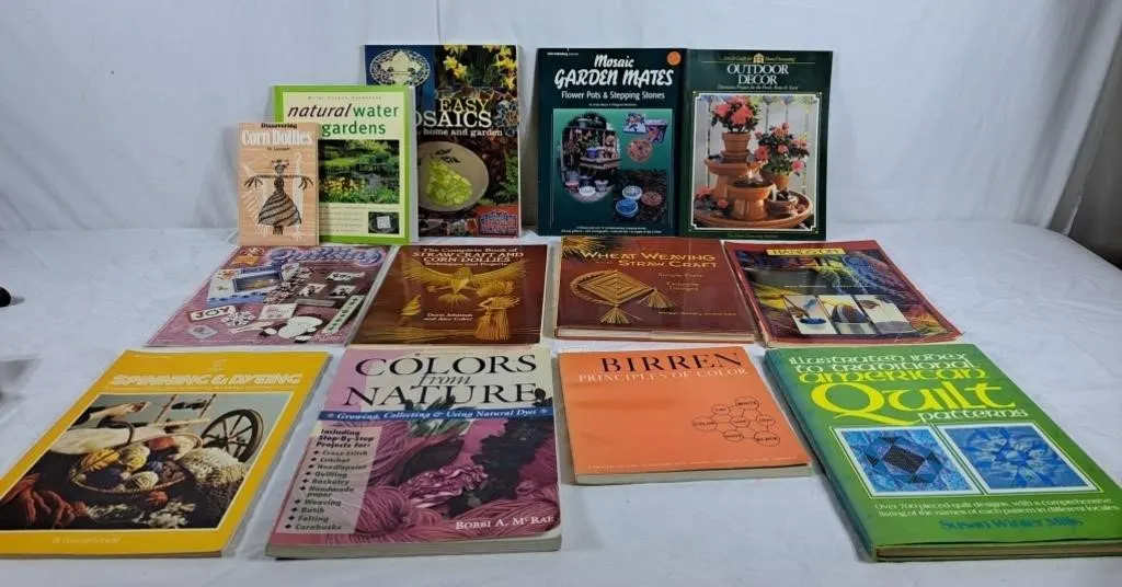 Lot of craft and fashion books