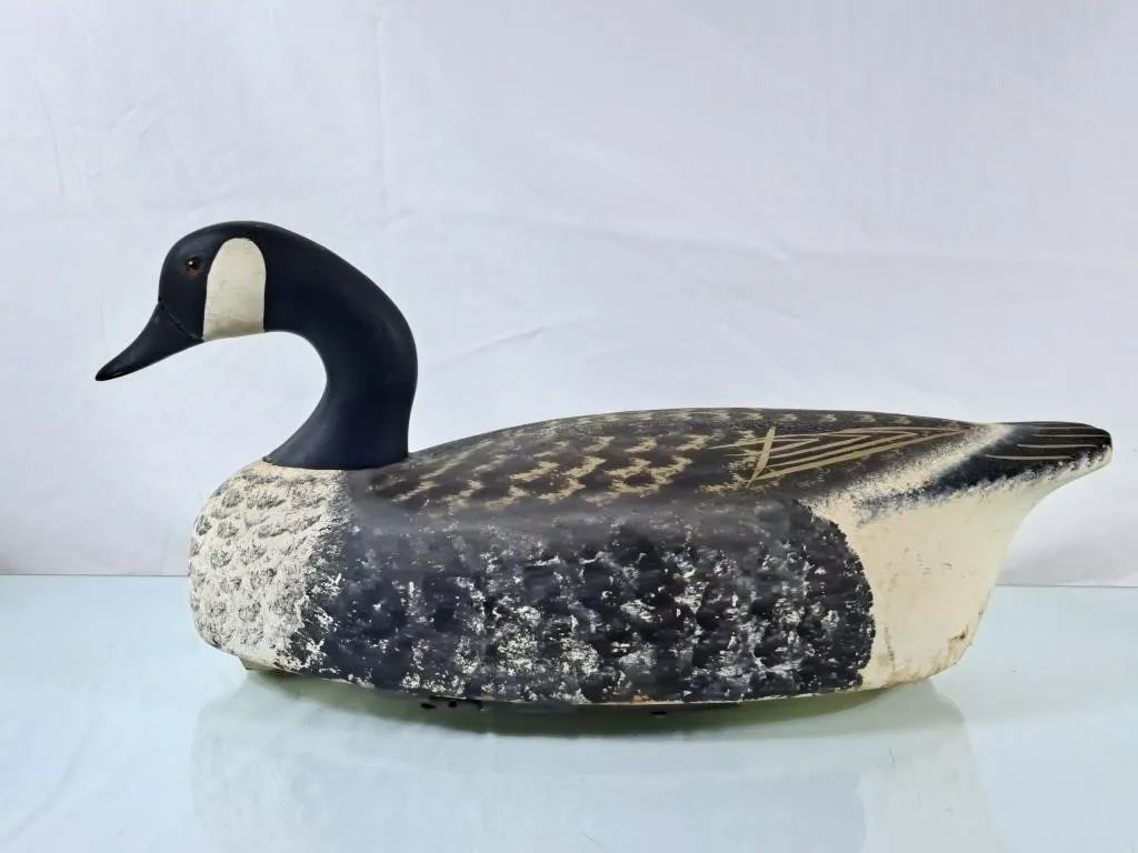 Vintage Wildfowler Handpainted Canada Goose Decoy