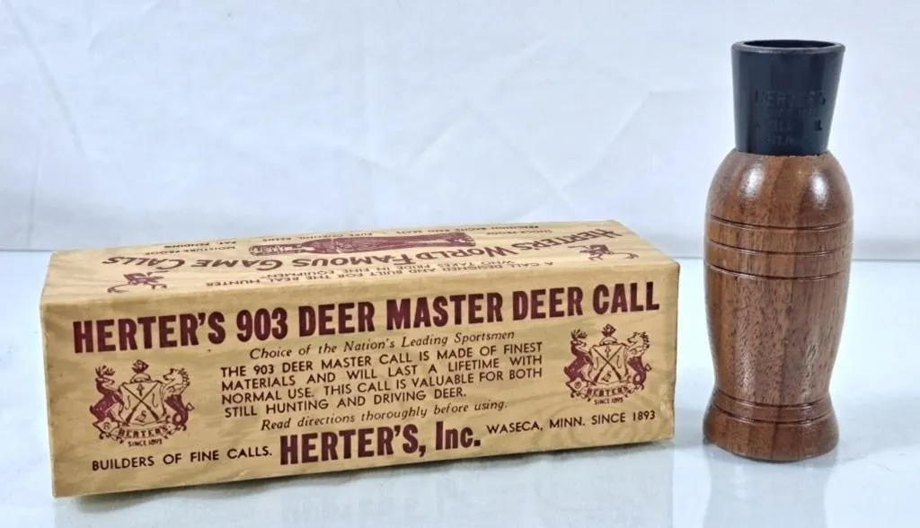Vintage Herter's Deer Master Call Deer Call -