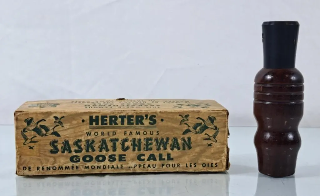 Vintage Herter's Saskatchewan Goose Call -