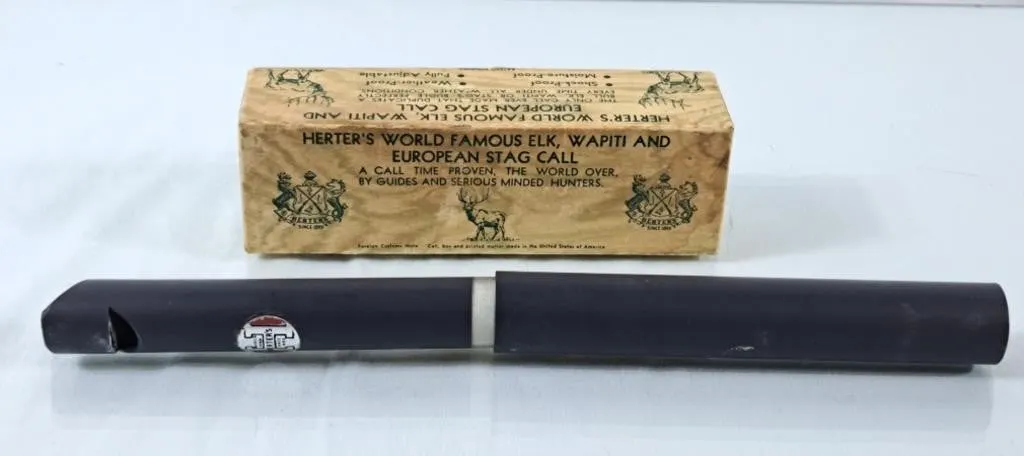Vintage Herter's Elk, Wapiti, & European Stag