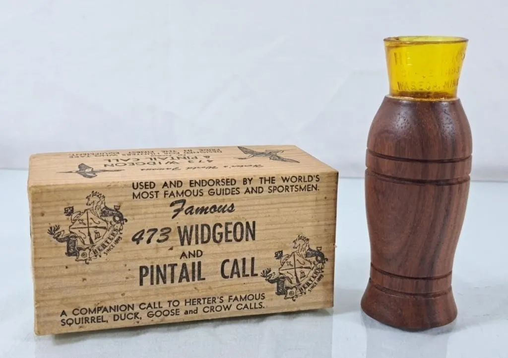 Vintage Herter's 473 Widgeon & Pintail Call -