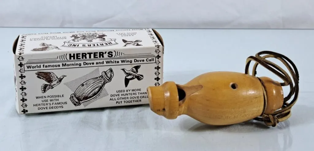 Vintage Herter's Morning Dove & White Wing Dove