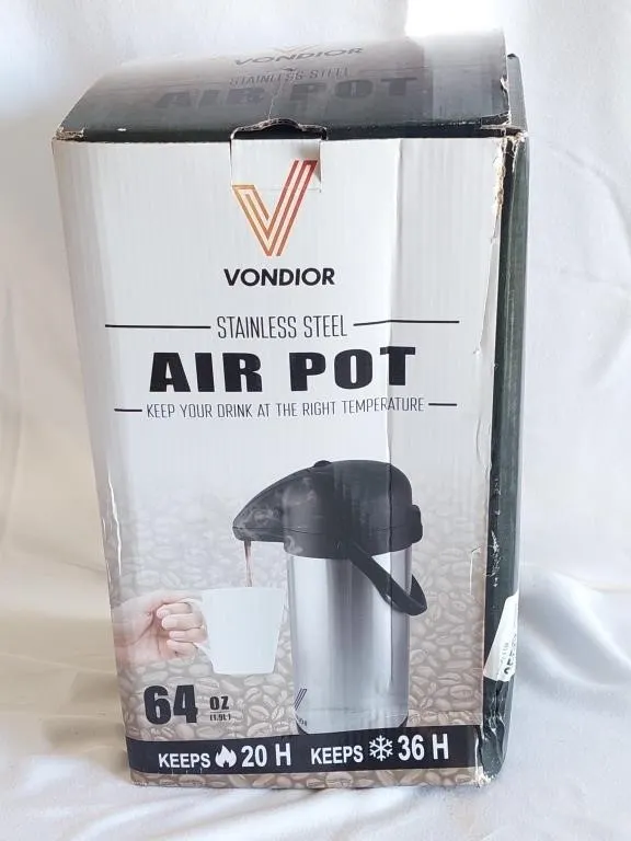 Vondior stainless steel air pot