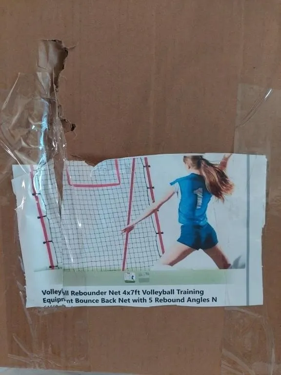 Volleyball rebound net 4x7 ft volleyball training