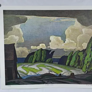 A.J. Casson "Summer Storm" Print 24"x20"