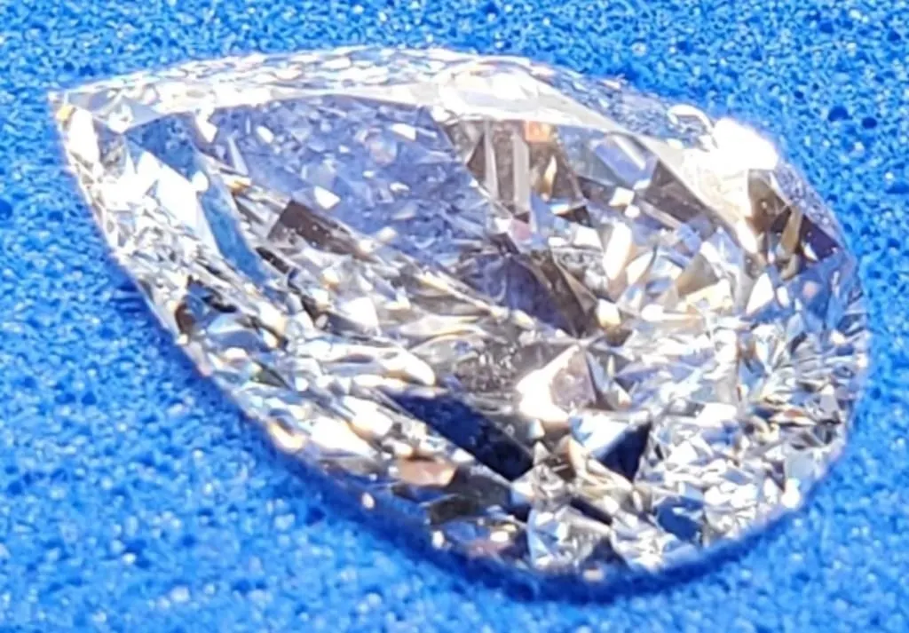 2.38 CT. Pear Brilliant Diamond Laboratory