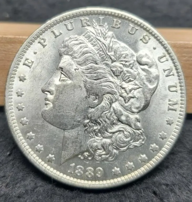 1889-O Morgan Dollar AU