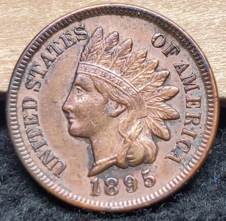 1895 Indian Head Cent XF+
