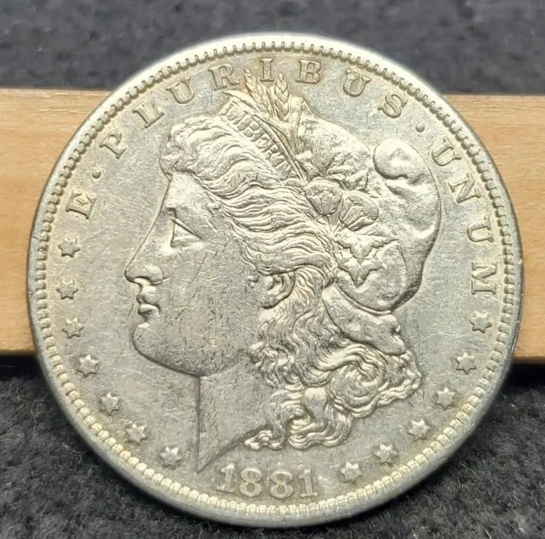 1881-S Morgan Dollar XF