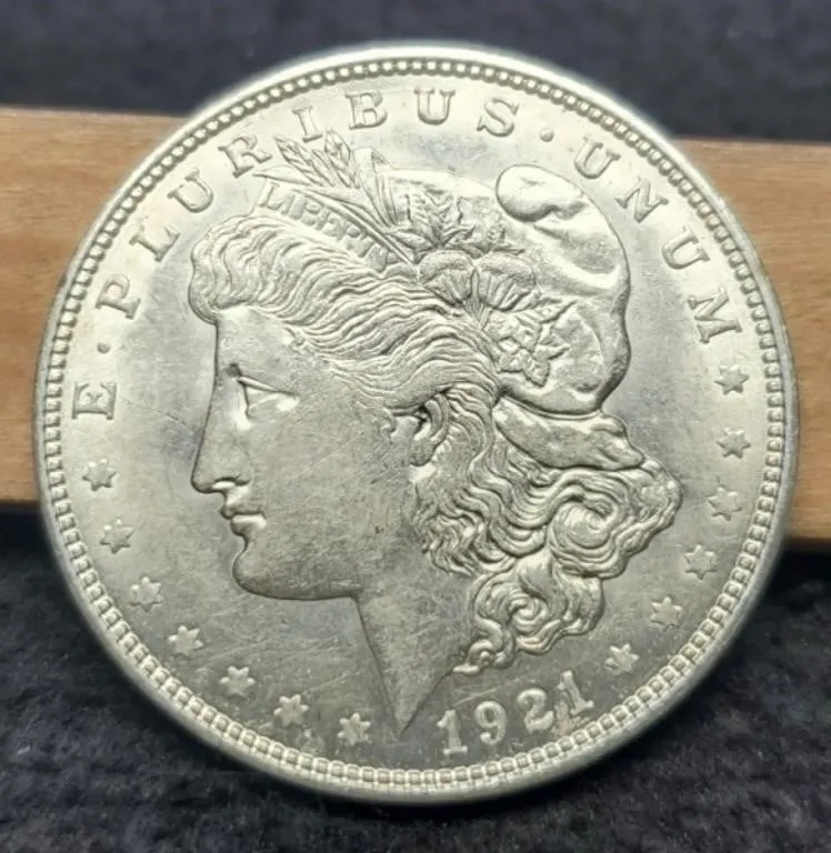 1921-D Morgan Dollar XF