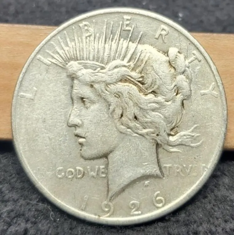 1926-D Peace Dollar VF