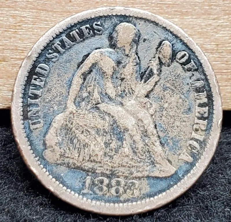 1883 Liberty Seated Dime