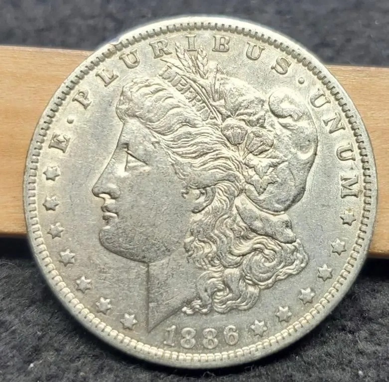 1886-O Morgan Dollar XF