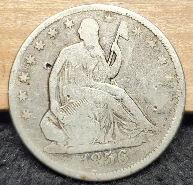 1856 Liberty Seated Half Dollar