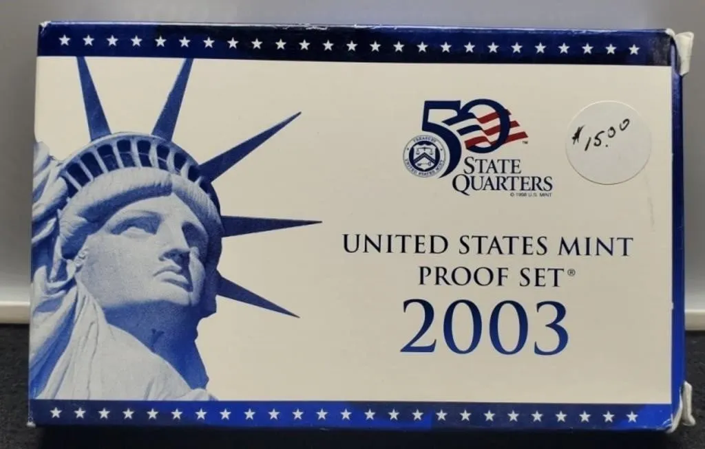 2003 10 Coin Proof Set