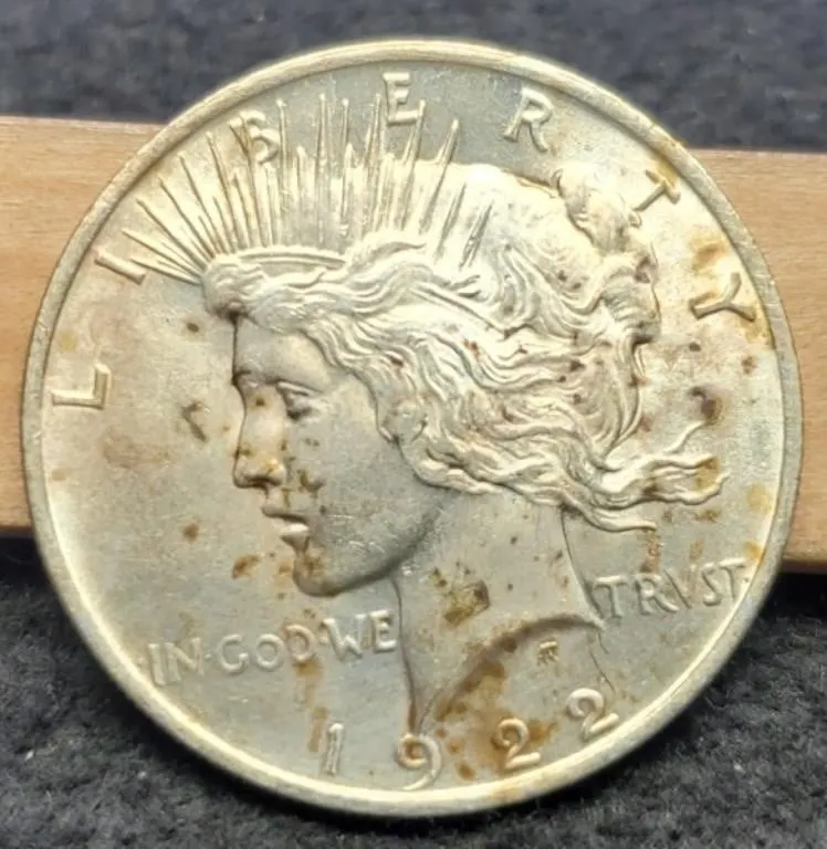 1922 Peace Dollar XF