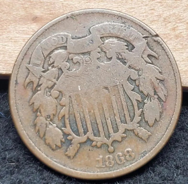 1868 Two Cent