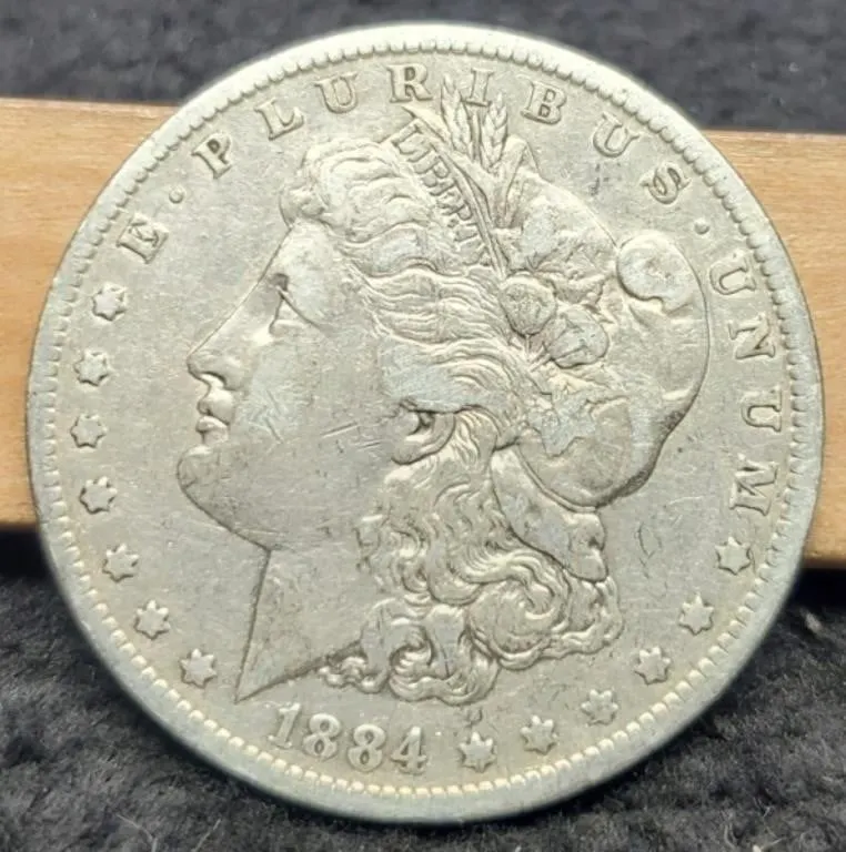 1884-O Morgan Dollar VF