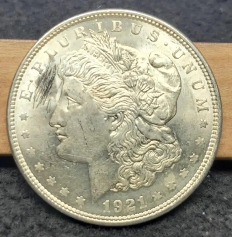1921 Morgan Dollar Unc.