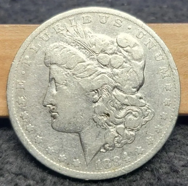 1884-O Morgan Dollar VF