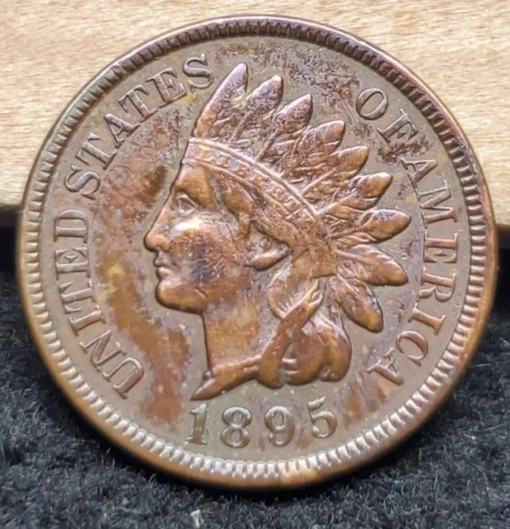 1895 Indian Head Cent XF Nice
