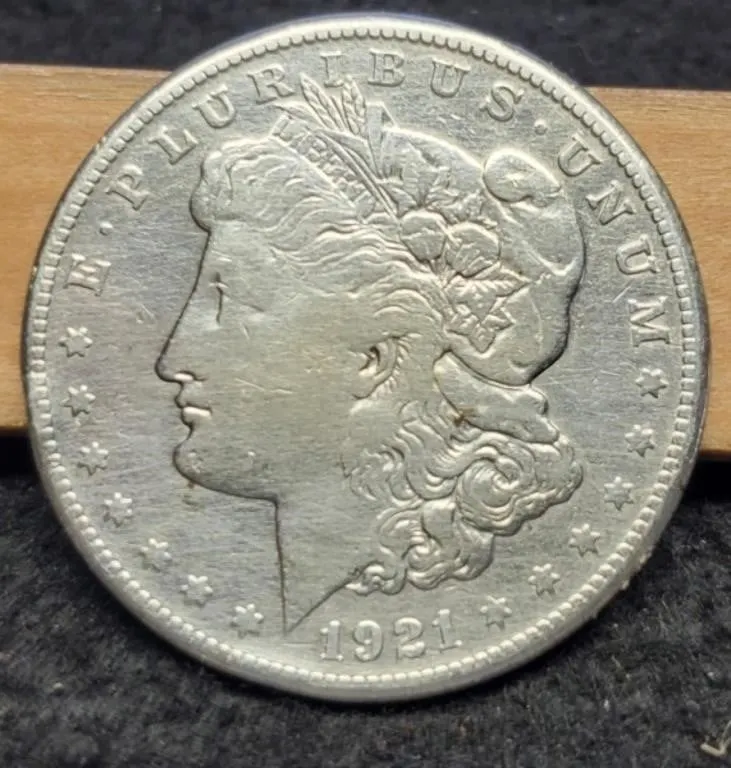 1921-S Morgan Dollar XF