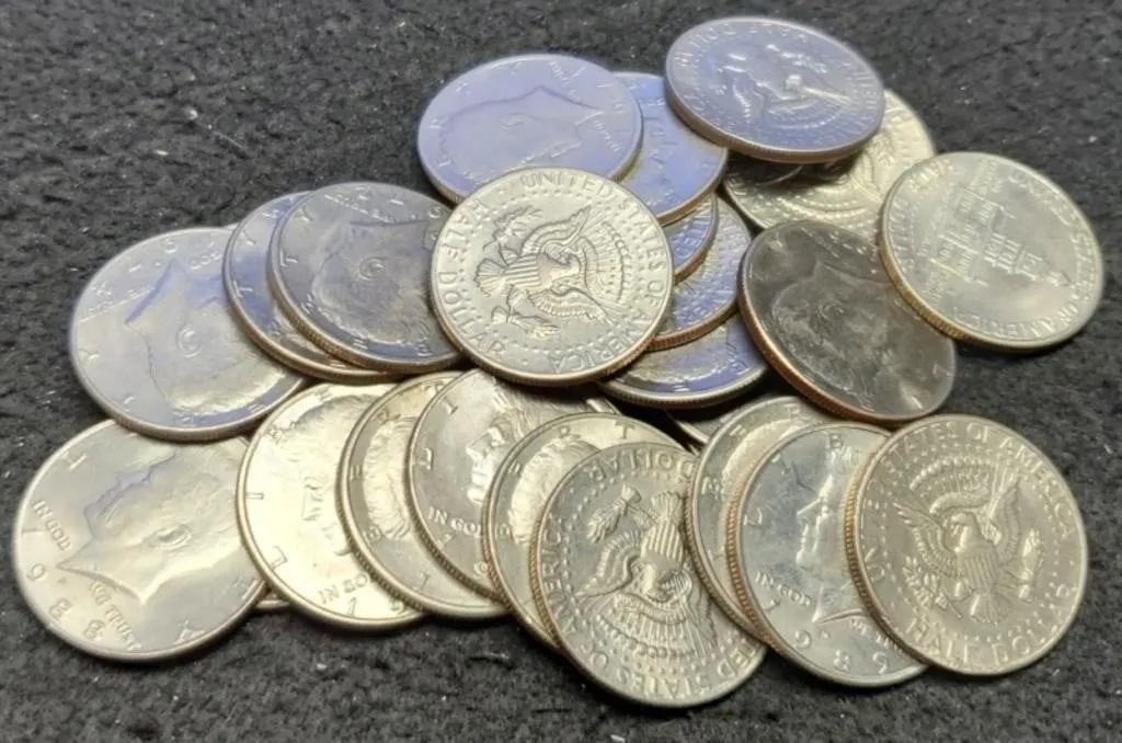 (26) Kennedy Half Dollars 1971 inc/ Bicentennial