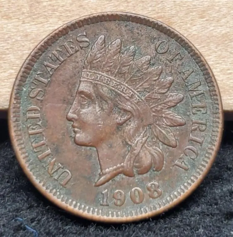 1908 Indian Head Cent XF