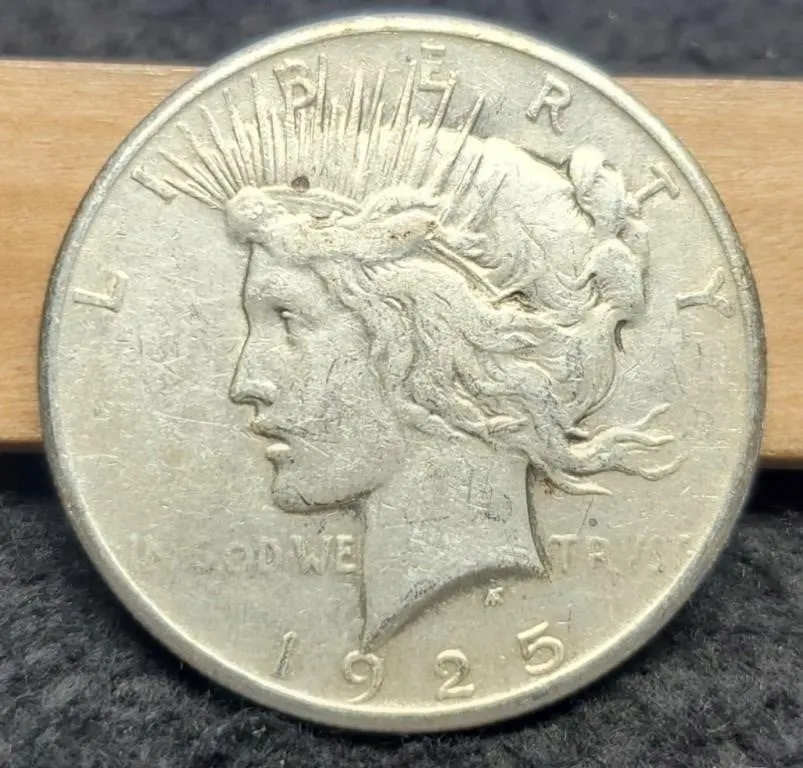 1925 Peace Dollar F