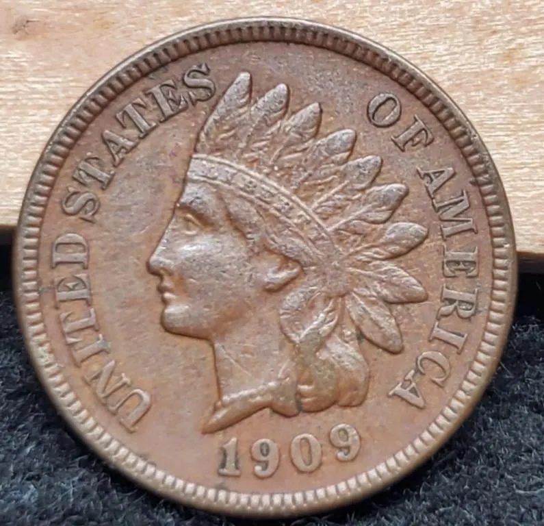 1909 Indian Head Cent XF