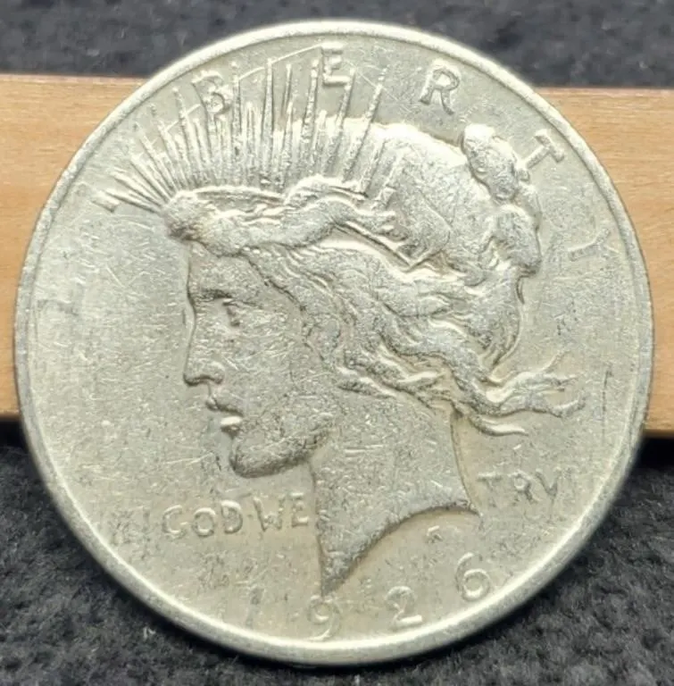 1926-D Peace Dollar F