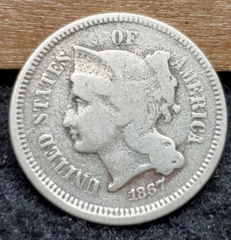 1867 Three Cent