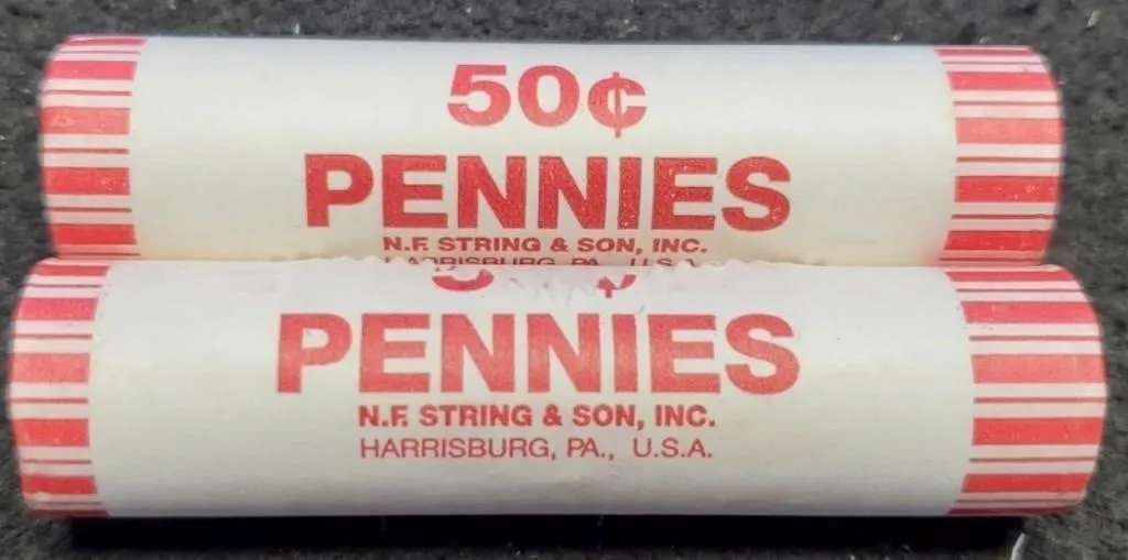 (2) BU Rolls 2010-D L. Cents