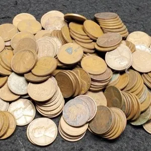 Lot w/ 223 Wheat Cents