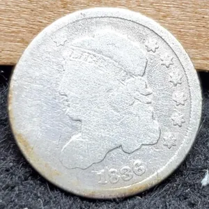 1836 Capped Bust Half Dime G