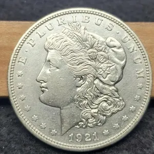 1921-D Morgan Dollar AU