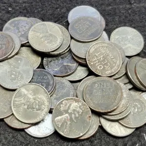 (50) 1943 Steel War Cents