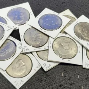 (12) 1976-D V2 Ike Bicentennial Dollars
