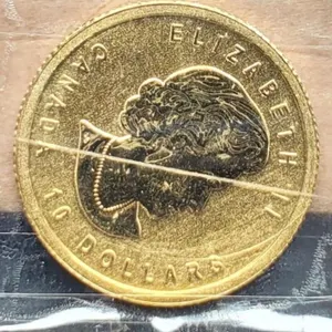 2012 1/4 Troy Oz. Gold Canada $10 BU