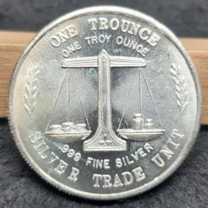 1 Troy Oz. Silver Trade Unit Round