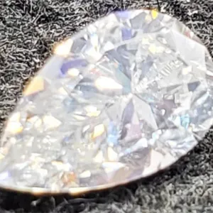 1 CT. Moissanite Pear Gem GRA Certified