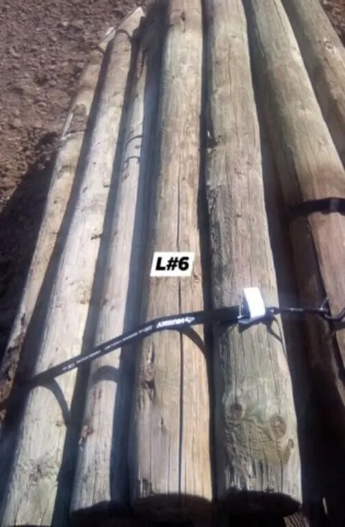 OFFSITE 4-5"x7' USED Fence Posts /EACH POST
