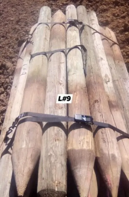 OFFSITE 4-5"x6' USED Fence Posts /EACH POST
