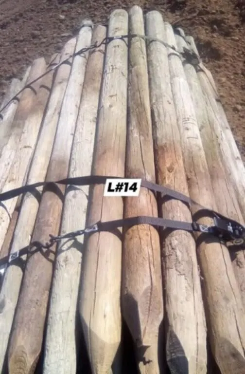 OFFSITE 3-4"x6' USED Fence Posts /EACH POST