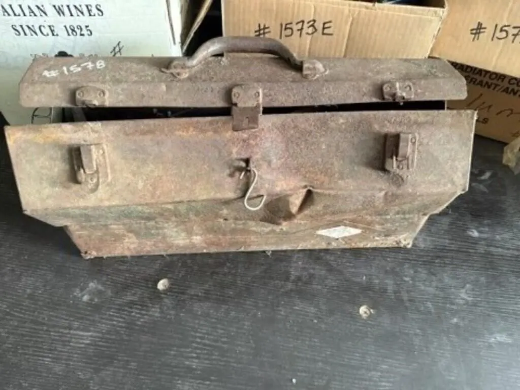 Metal Tool Box c/w Contents