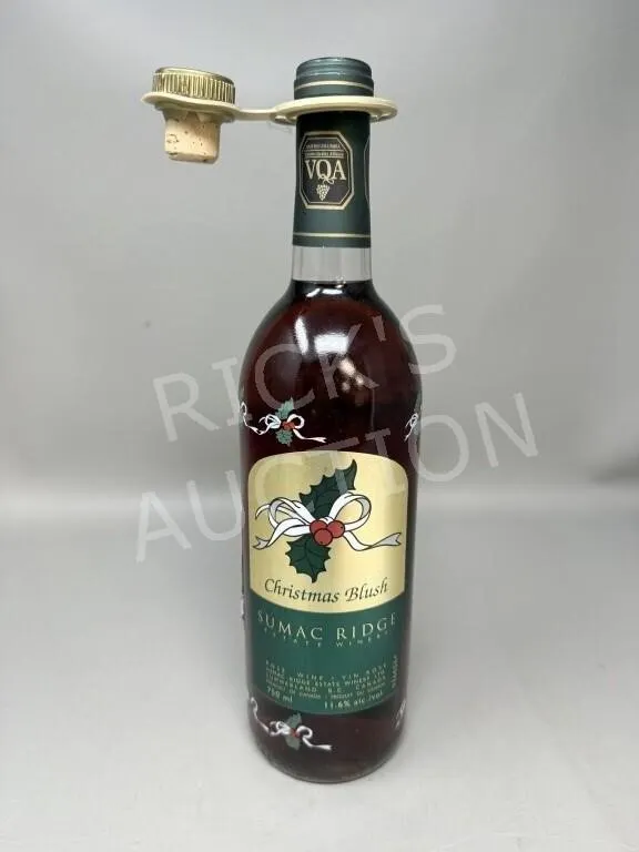Sumac Ridge Estate Winery “Christmas Blush” wine