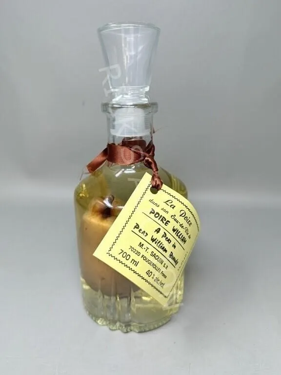 French Poire William eau-de-vie brandy